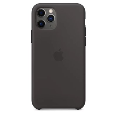 Чохол Silicone Case для iPhone 11 Pro Max (Black) 202301-2 фото