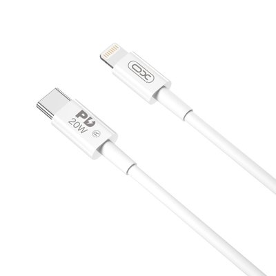 Кабель XO NB-Q189A USB-C to Lightning 20w 1m 00334468 фото