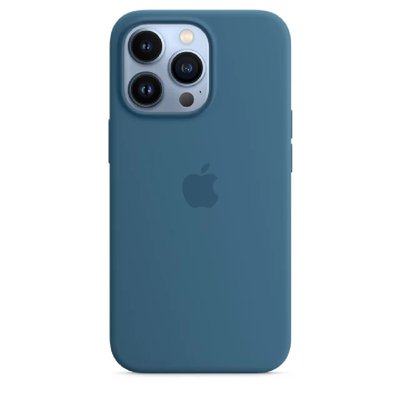 Чохол Silicone Case with MagSafe and Animation для iPhone 13 Pro (Blue Jay) 202316-2 фото