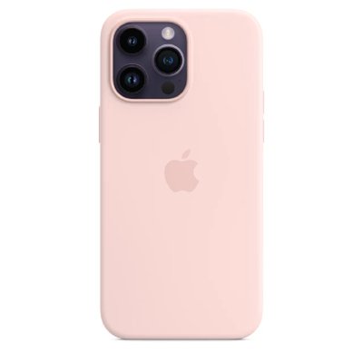 Чохол Silicone Case with MagSafe для iPhone 14 Pro (Chalk Pink) 202324 фото