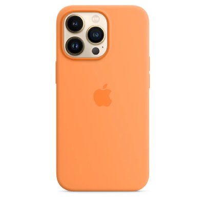 Чохол Silicone Case with MagSafe and Animation для iPhone 13 Pro (Marigold) 202316-5 фото