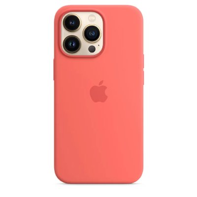 Чохол Silicone Case with MagSafe and Animation для iPhone 13 Pro (Pink Pomelo) 202316-6 фото