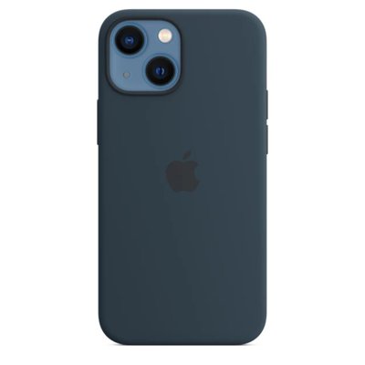 Чохол Silicone Case with MagSafe and Animation для iPhone 13 (Blue Jay) 202318 фото
