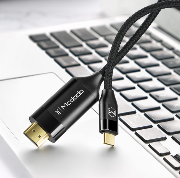 Кабель McDodo (CA-5880) USB-C to HDMI 2m (Black) 00070 фото