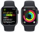 Apple Watch Series 9 45mm GPS Midnight Aluminum Case with Midnight Sport Band (S/M) MR993 series9MB-2 фото 5