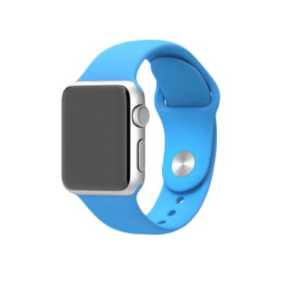 Ремінець Sport для Apple Watch 42/44/45/49mm (Blue) 00258 фото