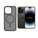 Силиконовый чехол Monblan iPhone 14 Pro Max Series Magnetic Crystal Black 00337457 фото 1