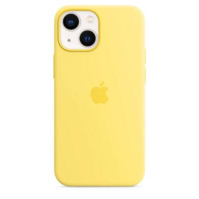 Чохол Silicone Case для iPhone 13 Mini (Lemon Zest) 202312-7 фото