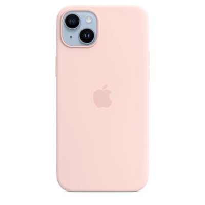 Чохол Silicone Case with MagSafe для iPhone 14 Plus (Chalk Pink) 202320 фото