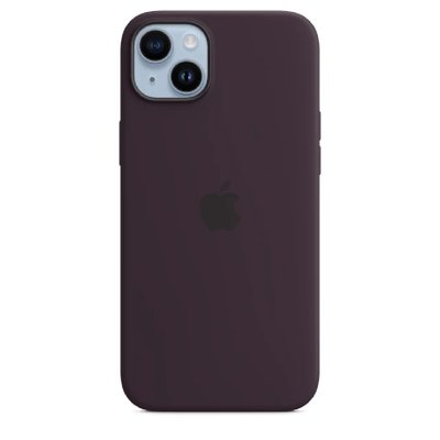 Чохол Silicone Case with MagSafe для iPhone 14 Plus (Elderberry) 202320-1 фото