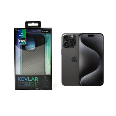 Защитный чехол Monblan iPhone 15 Pro Kevlar Magnetic Series 0033434 фото