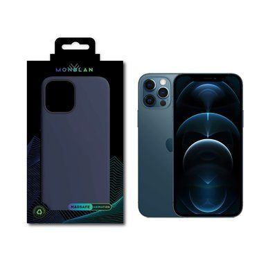 Чехол Monblan для iPhone 12 Pro Max Magnetic Silicone [MagSafe & Animation] Seriesф 123234566905 фото