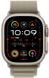 Apple Watch Ultra 2 49mm Titanium Case with Olive Alpine Loop (Small) (MREX3) ultra2-OAL фото 2