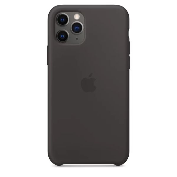 Чехол Silicone Case для iPhone 11 Pro Max (Black) 202301-2 фото