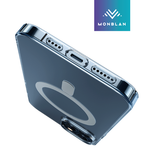Силиконовый чехол Monblan iPhone 14 Pro Max Magnetic Crystal Series 00837 фото