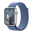 Apple Watch Series 9 GPS 41mm Silver Aluminum Case with Winter Blue Sport Loop (MR923)