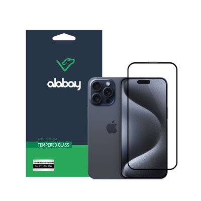 Захисне скло Alabay для iPhone 15 Pro Max Anti Static (Dust-Proof) 0000898 фото