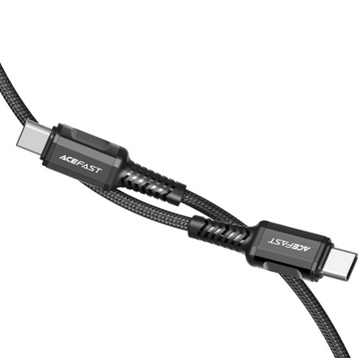 Кабель Acefast C1-03 USB-C to USB-C (Black) 00220 фото