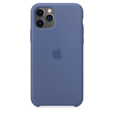 Чохол Silicone Case для iPhone 11 Pro Max (Linen Blue) 202301-6 фото