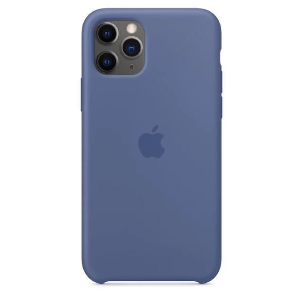 Чехол Silicone Case для iPhone 11 Pro Max (Linen Blue) 202301-6 фото