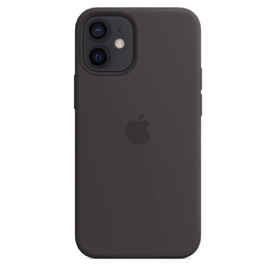 Чохол Silicone Case для iPhone 12 Mini (Black) 202310-1 фото