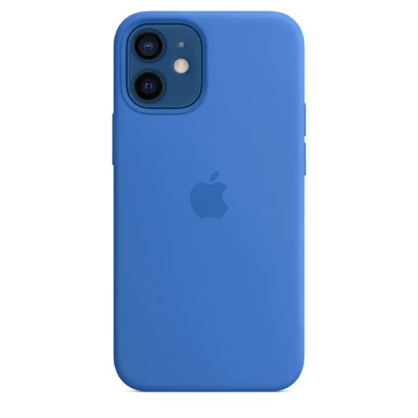 Чехол Silicone Case для iPhone 12 Mini (Capri Blue) 202310-2 фото