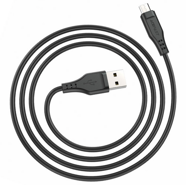 Кабель Acefast C3-09 Micro USB (Black) 00147 фото