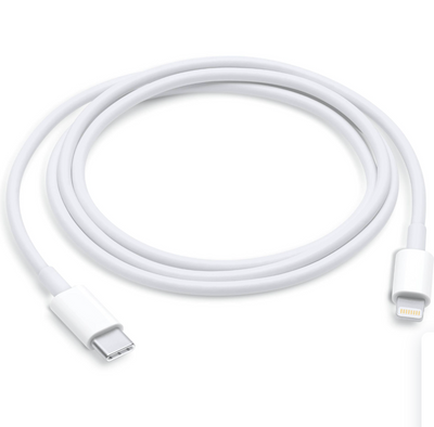 Кабель Apple USB-C to Lightning Grade A White 00092 фото