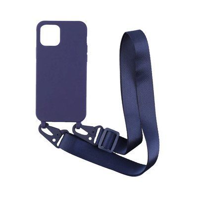 Чехол Silicone Case для iPhone 13 с ремешком на плечо 123234566808 фото