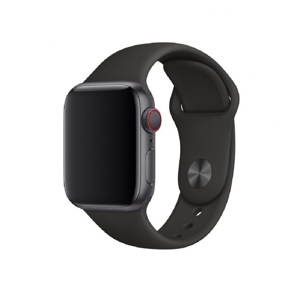 Ремешок Sport для Apple Watch 38/40/41mm  (Black) 00246 фото