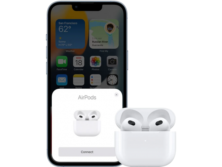 Apple AirPods 3 with Lightning Charging Case (MPNY3) 19412002 фото