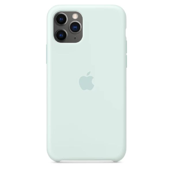 Чехол Silicone Case для iPhone 11 Pro Max (Seafoam) 202301-12 фото