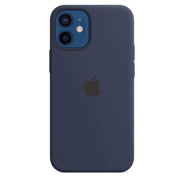 Чехол Silicone Case для iPhone 12 Mini (Deep Navy) 202310-6 фото