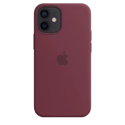 Чохол Silicone Case для iPhone 12 Mini (Plum) 202310-7 фото