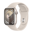 Apple Watch Series 9 41mm GPS Starlight Aluminum Case with Starlight Sport Band (S/M) MR8T3 series9SB фото