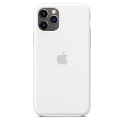 Чохол Silicone Case для iPhone 11 Pro Max (White) 202301-14 фото