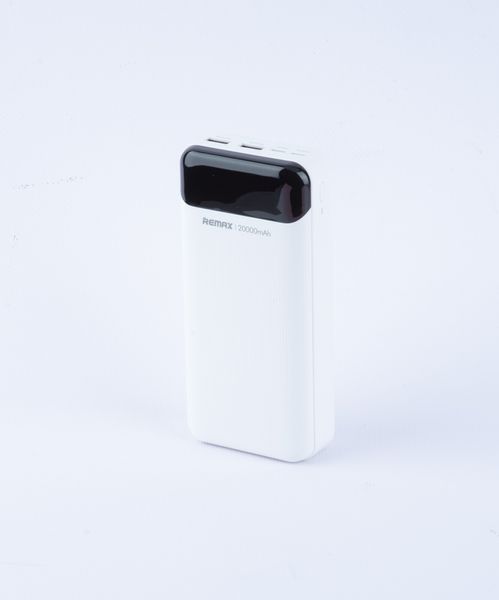 Remax Power Bank 20000 mAh Lesu Series 2A Cabled RPP102 White 360053690 фото