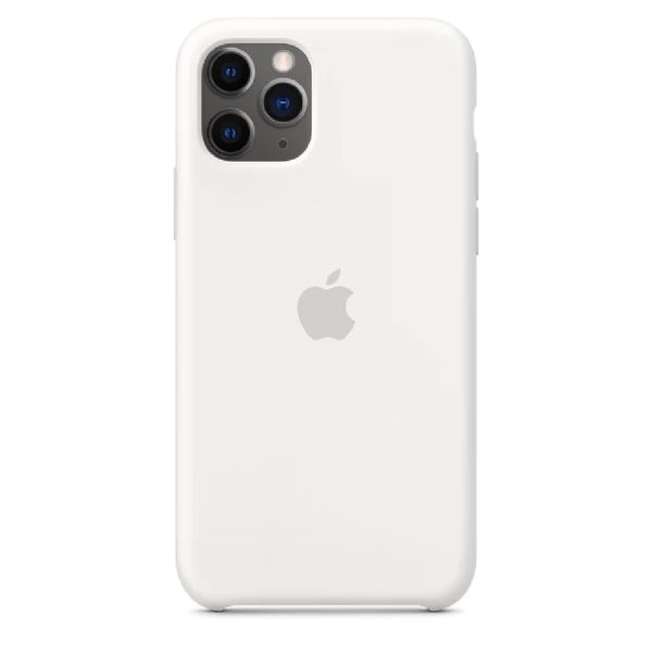 Чехол Silicone Case для iPhone 11 Pro Max (White) 202301-14 фото