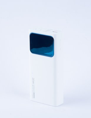 Remax Power Bank 20000 mAh PD 20W+QC 22.5W Cabled Fast Charging RPP535 White 363417865 фото
