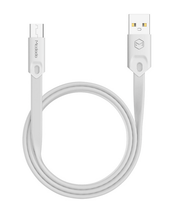Кабель McDodo (CA-0430) Micro USB Gorgeous Series 1m (White) 00064 фото