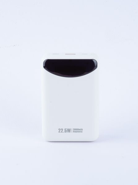 Remax Power Bank 20000 mAh Ritry II Series 22.5W PD+QC Charging RPP68 White 363945543 фото