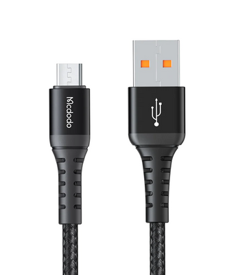 Кабель Mcdodo (CA-2281) USB to Micro USB 1m (Black) 00068 фото