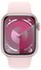 Apple Watch Series 9 41mm GPS Pink Aluminum Case with Light Pink Sport Band (S/M) MR933 series9PB фото 2