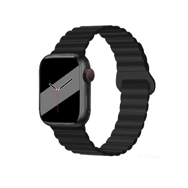 Ремешок XO для Apple Watch 38/40/41mm (BT01A) Silicone Magnetic Series (Black) 00252 фото