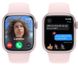 Apple Watch Series 9 41mm GPS Pink Aluminum Case with Light Pink Sport Band (S/M) MR933 series9PB фото 4