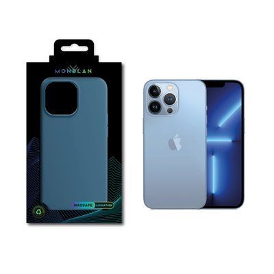 Чехол Monblan для iPhone 13 Pro Max Magnetic Silicone [MagSafe & Animation] Series 123234566881 фото