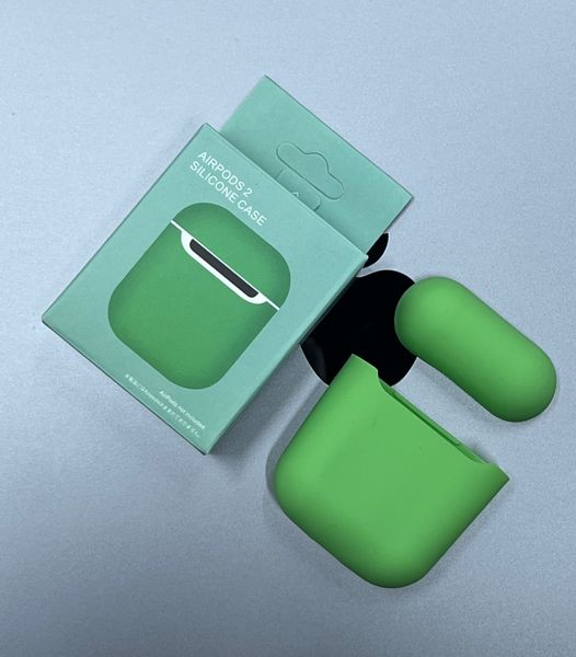 Чохол Silicone Case для AirPods 1/2 (Spearmint) 202330-10 фото