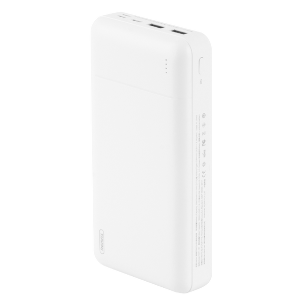 Remax Power Bank 30000 mAh Lango 2USB RPP167 White 36409324325 фото