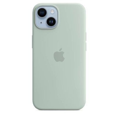 Чехол Silicone Case для iPhone 14 (Succulent) 202325-4 фото