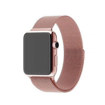 Ремінець Milanese для Apple Watch 42/44/45/49mm (Pink) 00255 фото